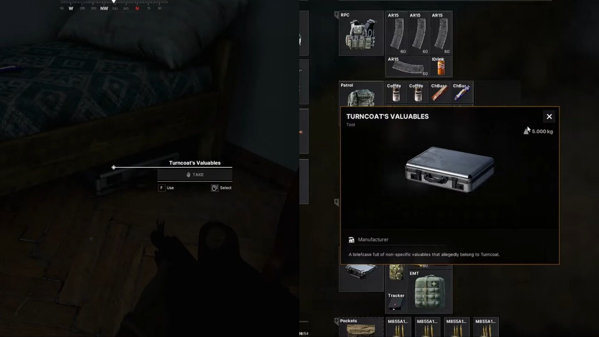 The location of the briefcase (Image via Madfinger Games)